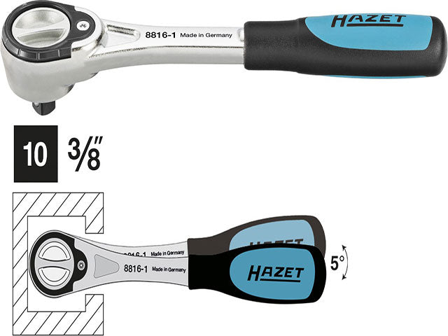 HAZET Ratchet Wrench - 8816-1