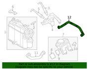 Genuine Porsche parts diagram