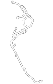 Genuine Porsche parts diagram