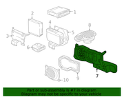 Genuine Porsche parts diagram