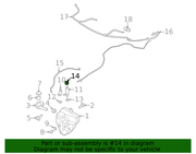 Part can be found as reference #14 in illustration