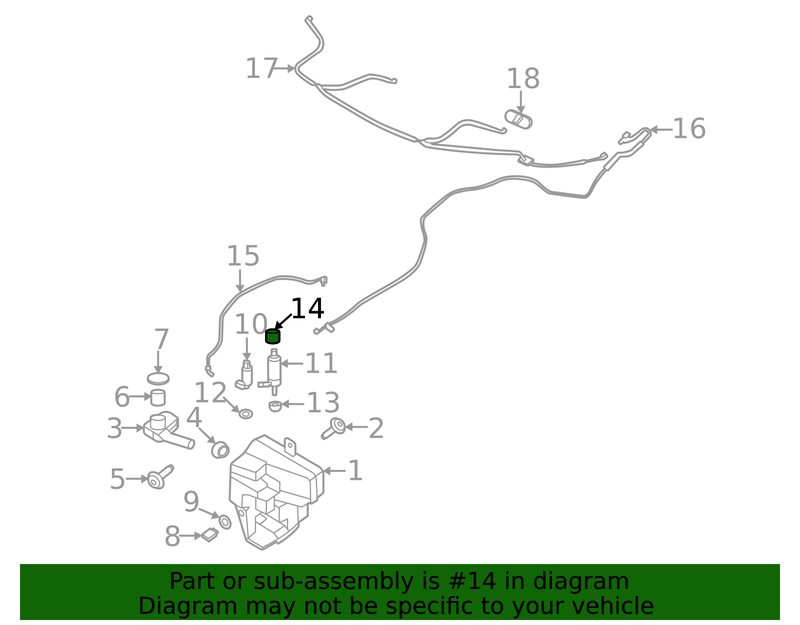 Part can be found as reference #14 in illustration