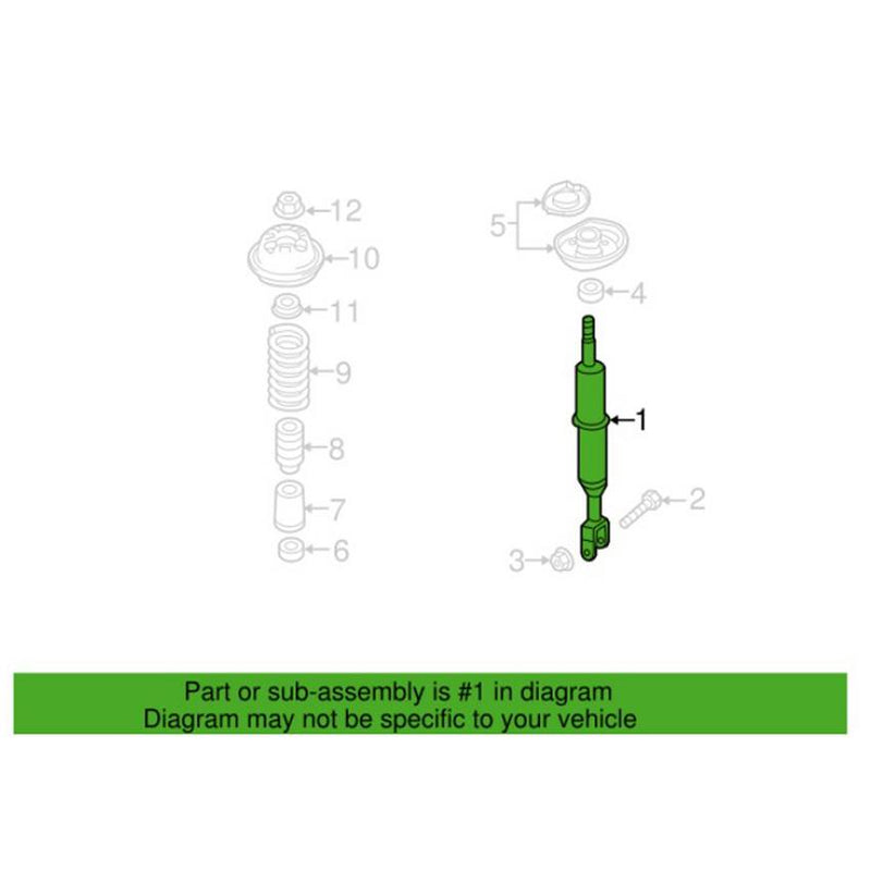 Genuine VW/Audi Shock Absorber 8E0413031CT
