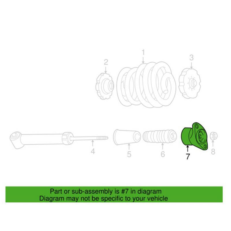 VW Shock Mount – Rear 8E0513353H
