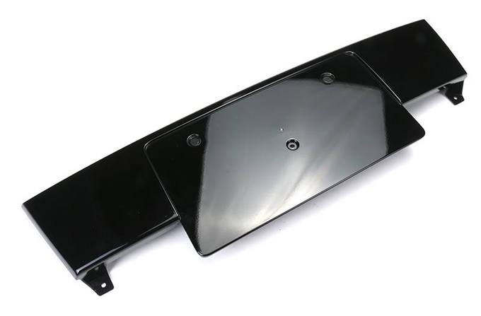 Genuine VW/Audi License Plate Bracket – Front (Gloss Black) 8K0807285T94