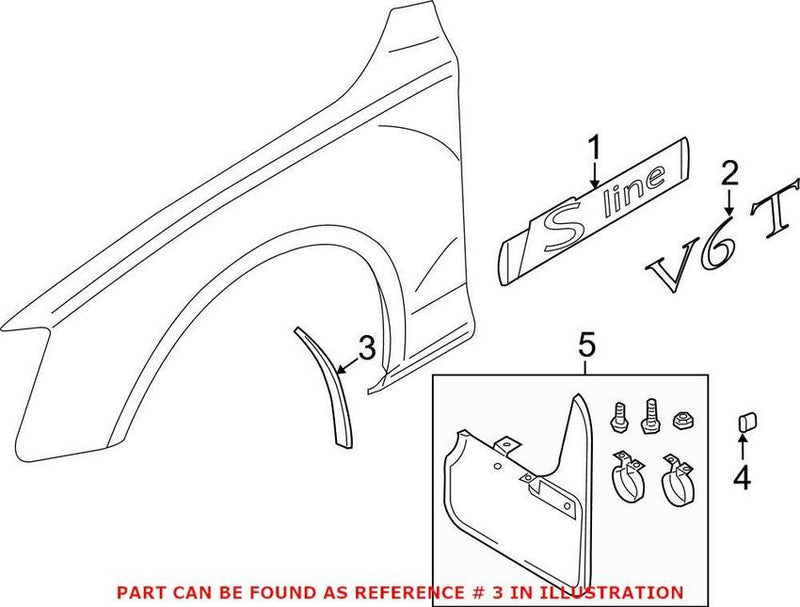 Stone Guard – Front Driver Side