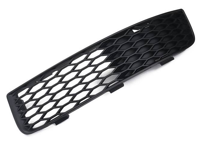 Genuine VW/Audi Bumper Cover Grille – Front Driver Side (Satin Black) 8N0807681A3FZ