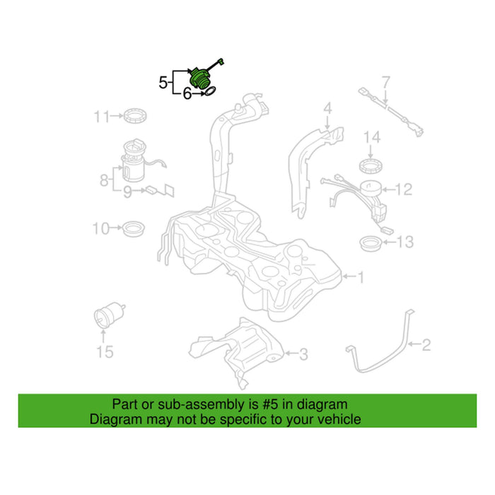 Genuine VW/Audi Gas Cap 8P0201550C
