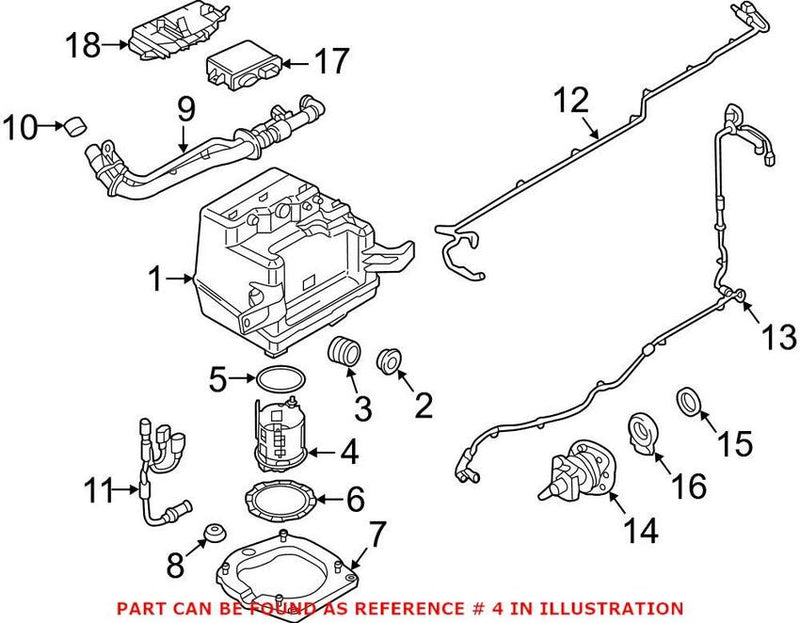 Genuine VW/Audi Diesel Exhaust Fluid (DEF) Pump 8R0131969F – Genuine VW/Genuine VW/Audi