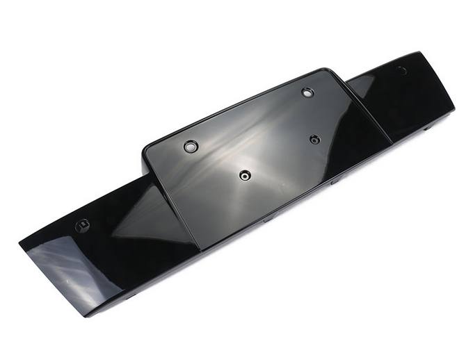 Genuine VW/Audi License Plate Bracket – Front (Gloss Black) 8R0807285MT94