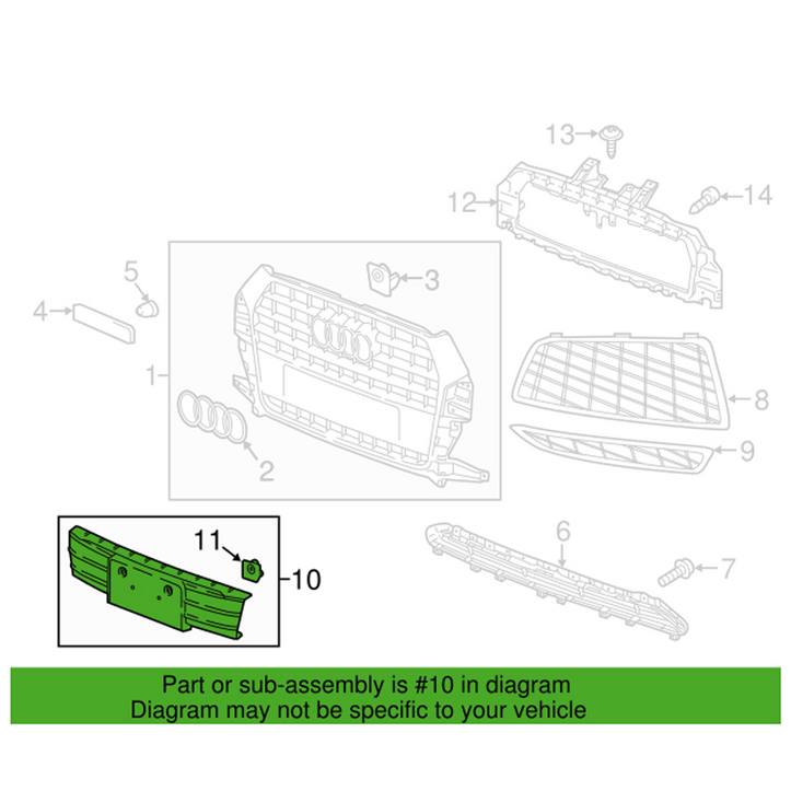 License Plate Bracket – Front