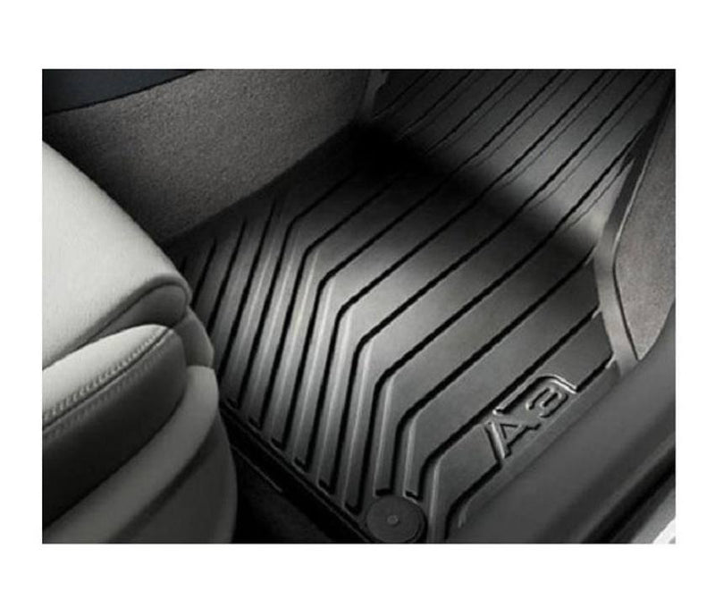 Genuine VW/Audi Floor Mat Set – Front (Black) 8V1061221041