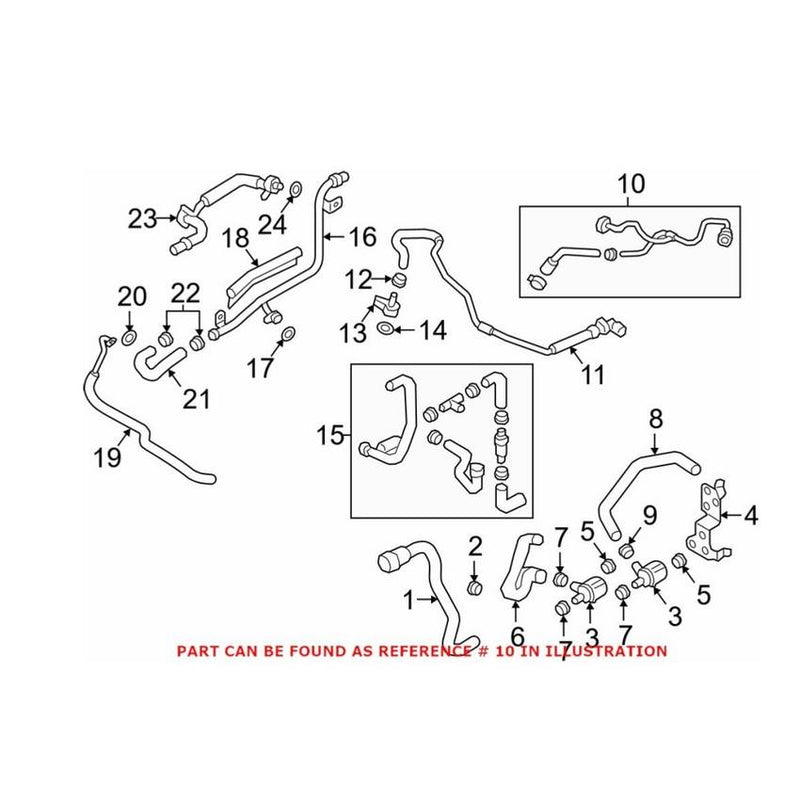 Bapmic Water Hose Ef0426660062