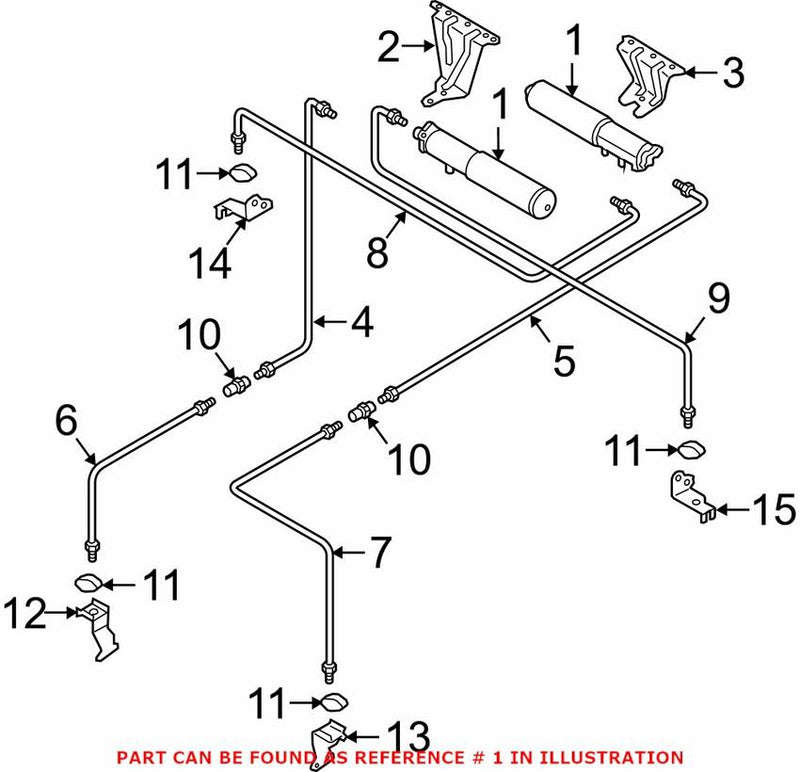 Active Suspension Fluid Reservoir (With Dynamic Ride Control)