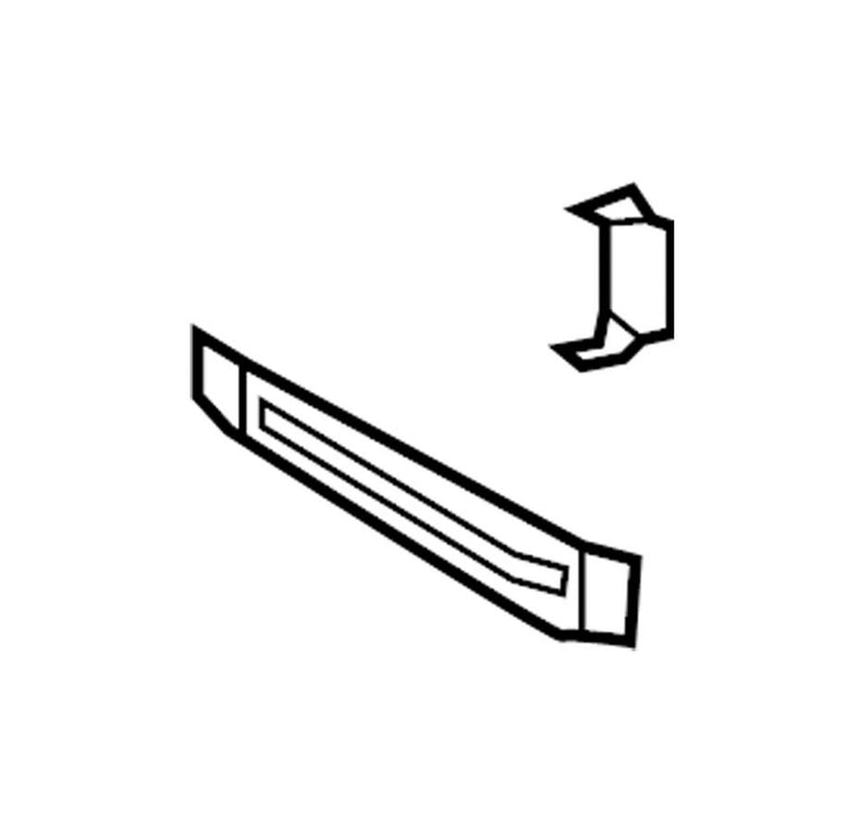 Genuine VW/Audi Disc Brake Anti-Rattle Clip 8W0698231 – Genuine VW/Genuine VW/Audi