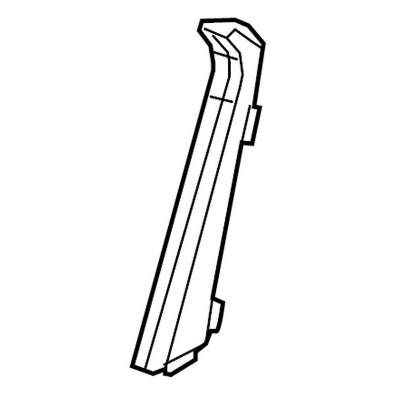 Genuine VW/Audi Interior Door Handle Trim – Passenger Side 8W0837900A