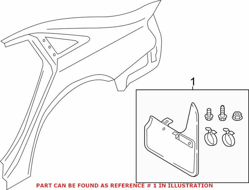 Mud Flap Kit – Rear