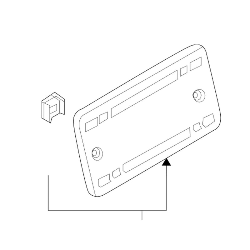 License Plate Bracket – Rear