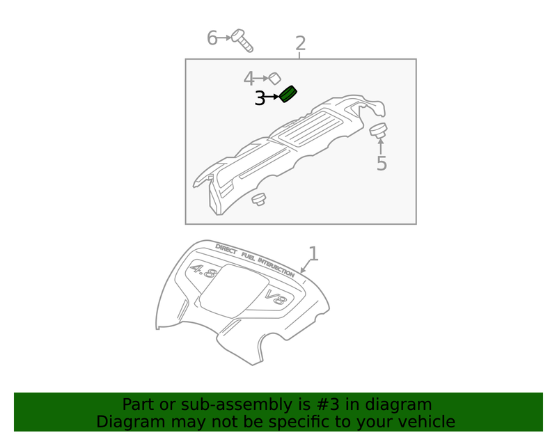 Genuine Porsche parts diagram