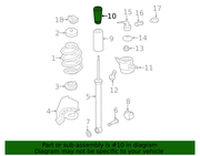 Genuine Porsche parts diagram
