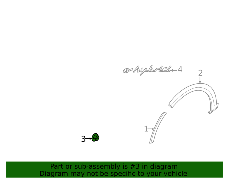 Genuine Porsche parts diagram