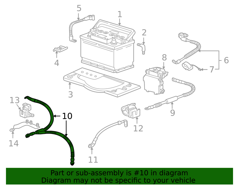 Genuine Porsche parts diagram