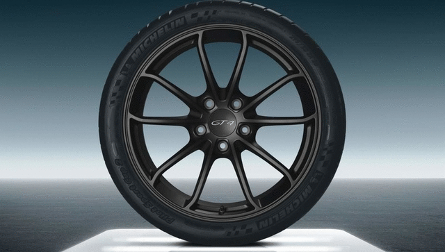 Genuine Porsche Wheel Hub Covers - Platinum - 000-044-607-19