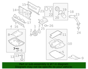 Genuine Porsche parts diagram
