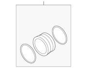 Genuine Porsche parts diagram