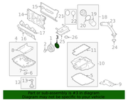 Genuine Porsche parts diagram
