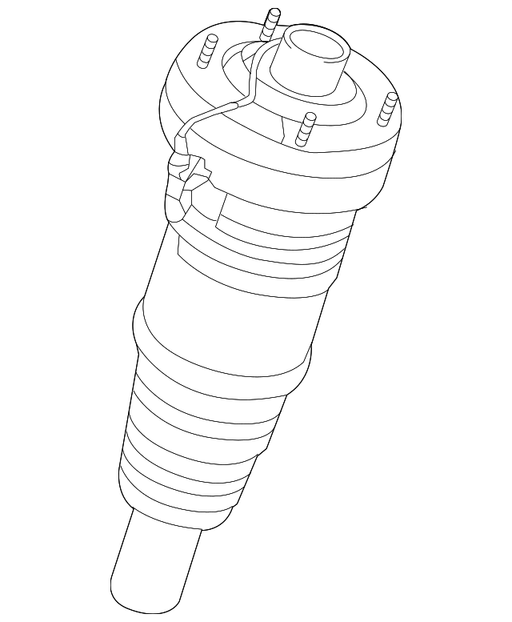 Genuine Porsche parts diagram