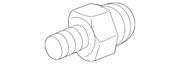 Genuine Porsche parts diagram