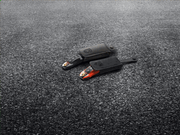 Genuine Porsche Key Pouch In Alcantara - Platinum Gray - 000-044-001-11-8E9