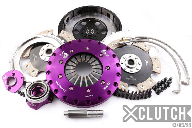 Stage 5 - 9.0" Twin Disc Rigid Ceramic Clutch Kit - XKPR23601-2E