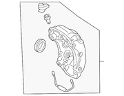 Genuine Porsche parts diagram