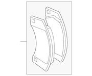 Genuine Porsche parts diagram