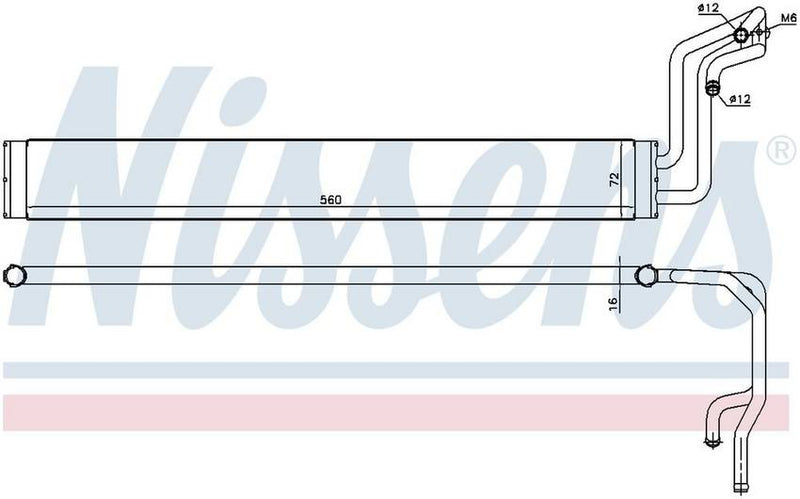Audi VW Power Steering Cooler 90633 – Nissens