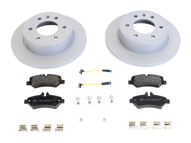 ZIMMERMANN COAT Z Brake Pad and Disc Kit - 640.4312.00