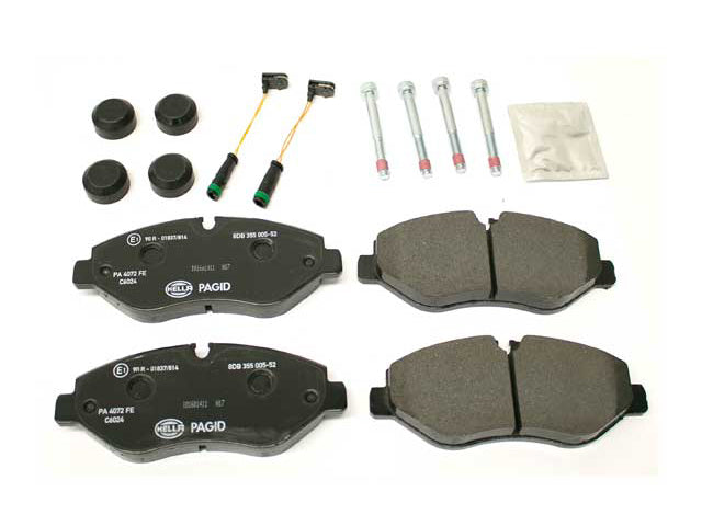 HELLA BRAKE SYSTEMS Brake Pad Set - 355005521