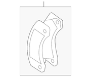 Genuine Porsche parts diagram