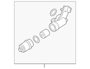 Genuine Porsche parts diagram