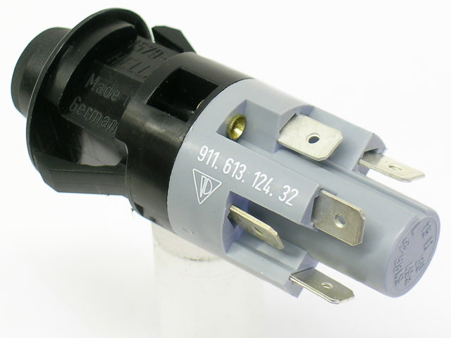 GENUINE PORSCHE Emergency Flasher Switch - 91161312435