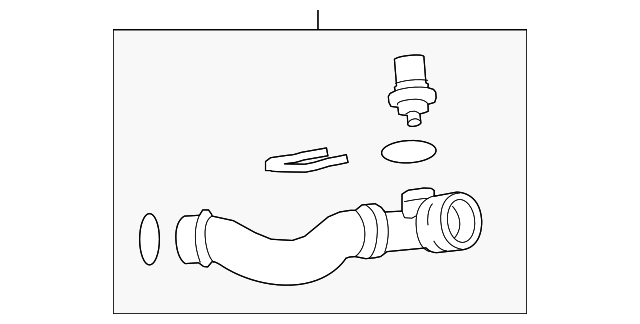 Genuine Porsche parts diagram