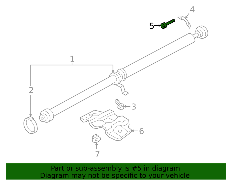 Genuine Porsche parts diagram