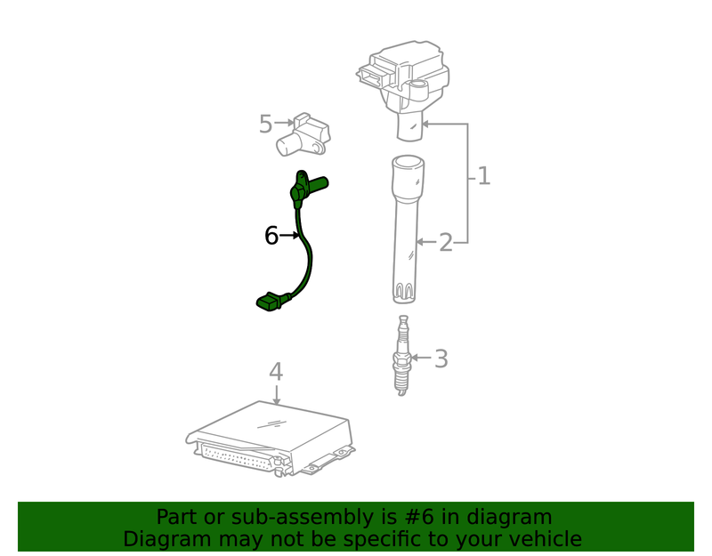 Genuine Porsche parts diagram