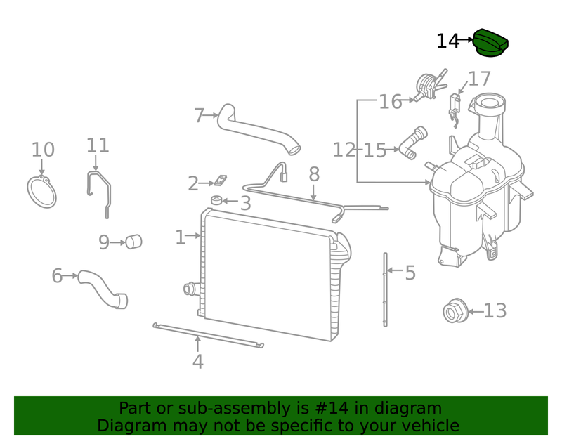 Genuine Porsche parts diagram