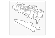 Genuine Porsche parts diagram