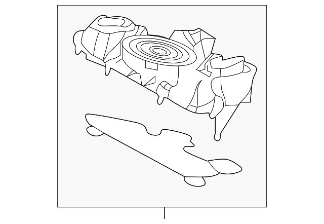 Genuine Porsche parts diagram