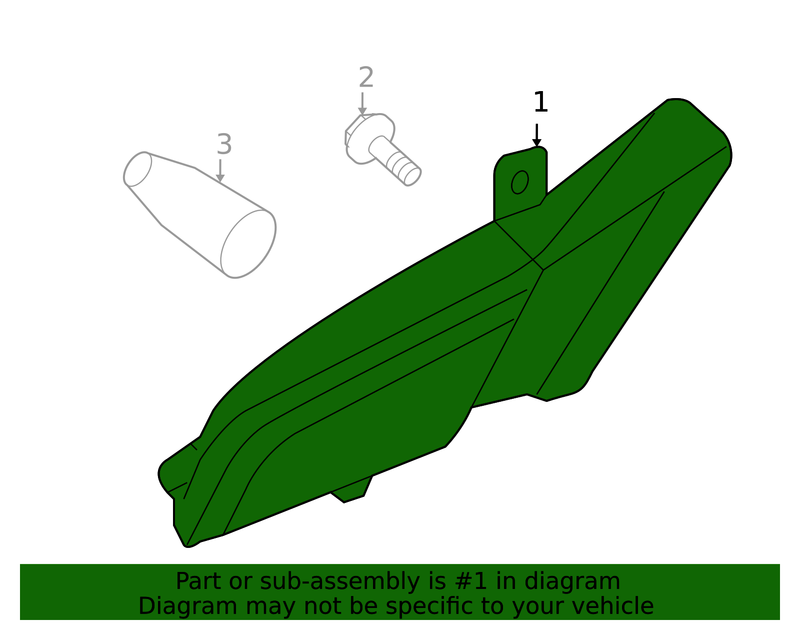 Genuine Porsche parts diagram