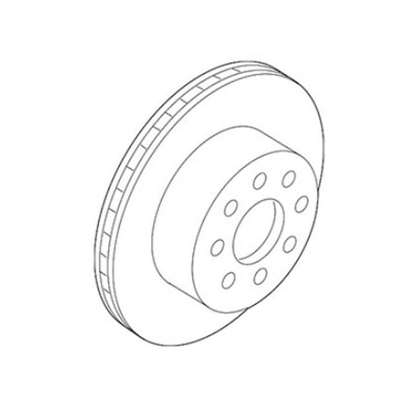 Disc Brake Rotor – Front Passenger Side (304mm)